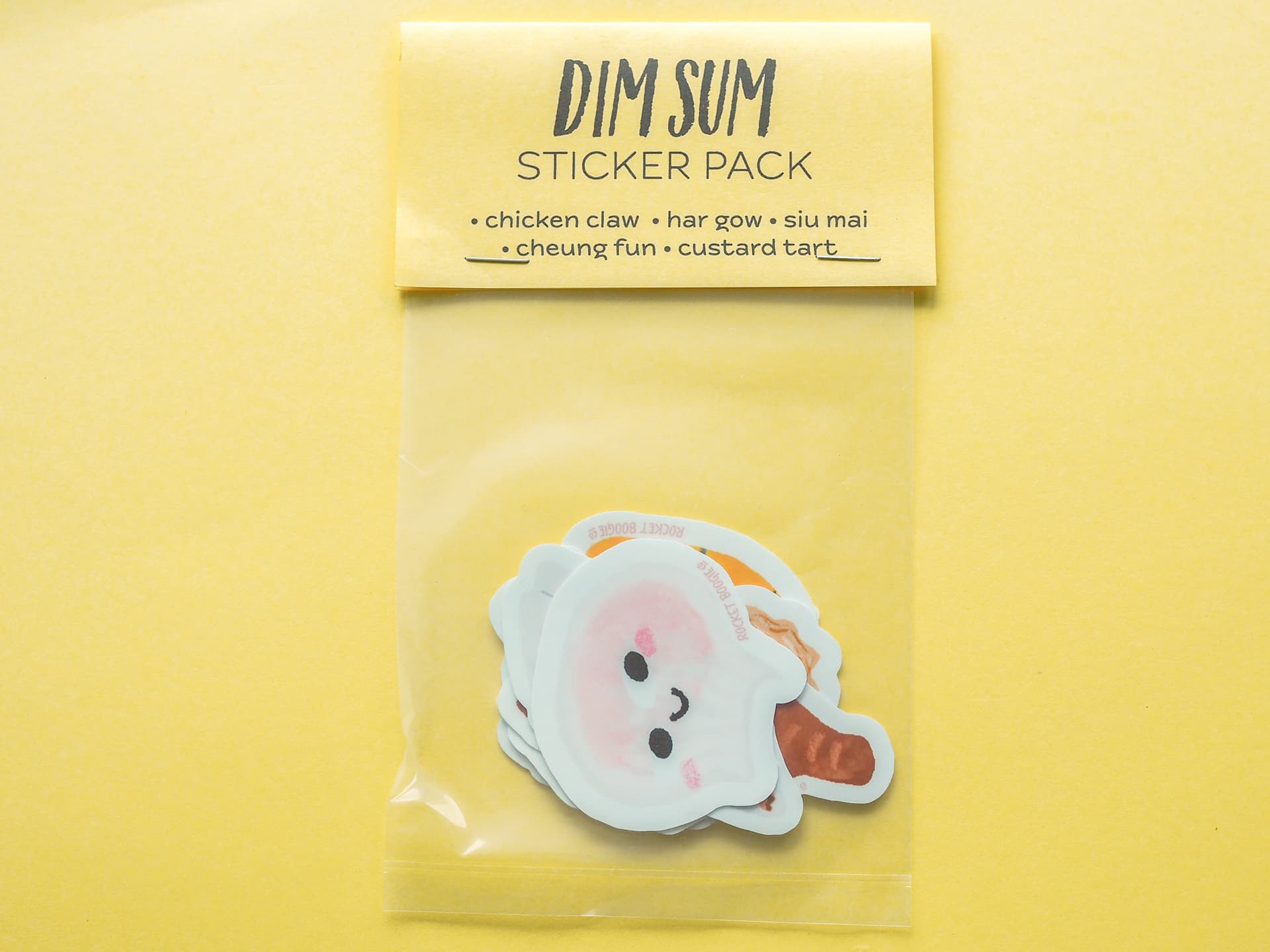 Dim Sum Vinyl Sticker Pack